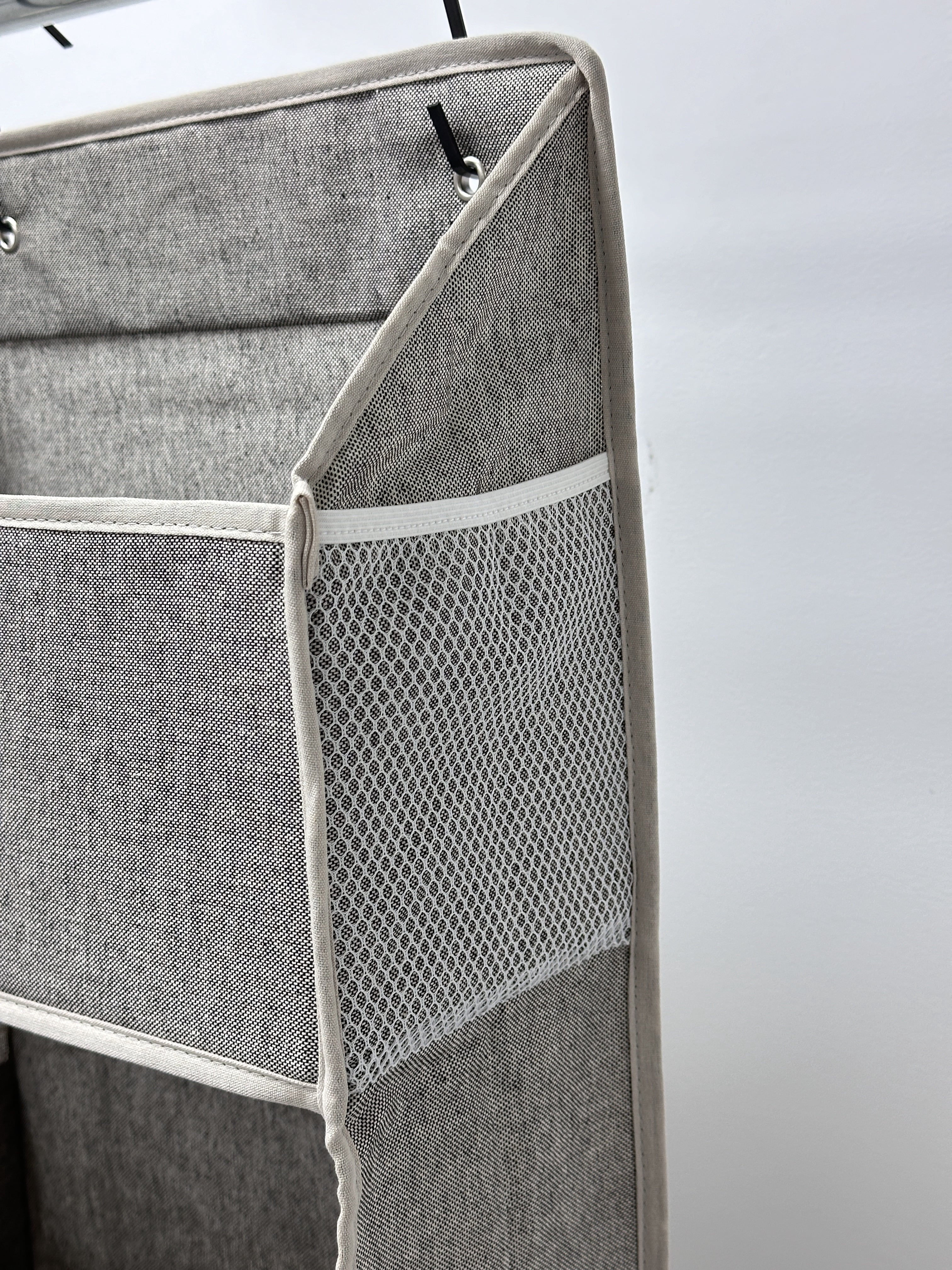 5 Tier over the Door Closet Organizer Shelf with Hooks