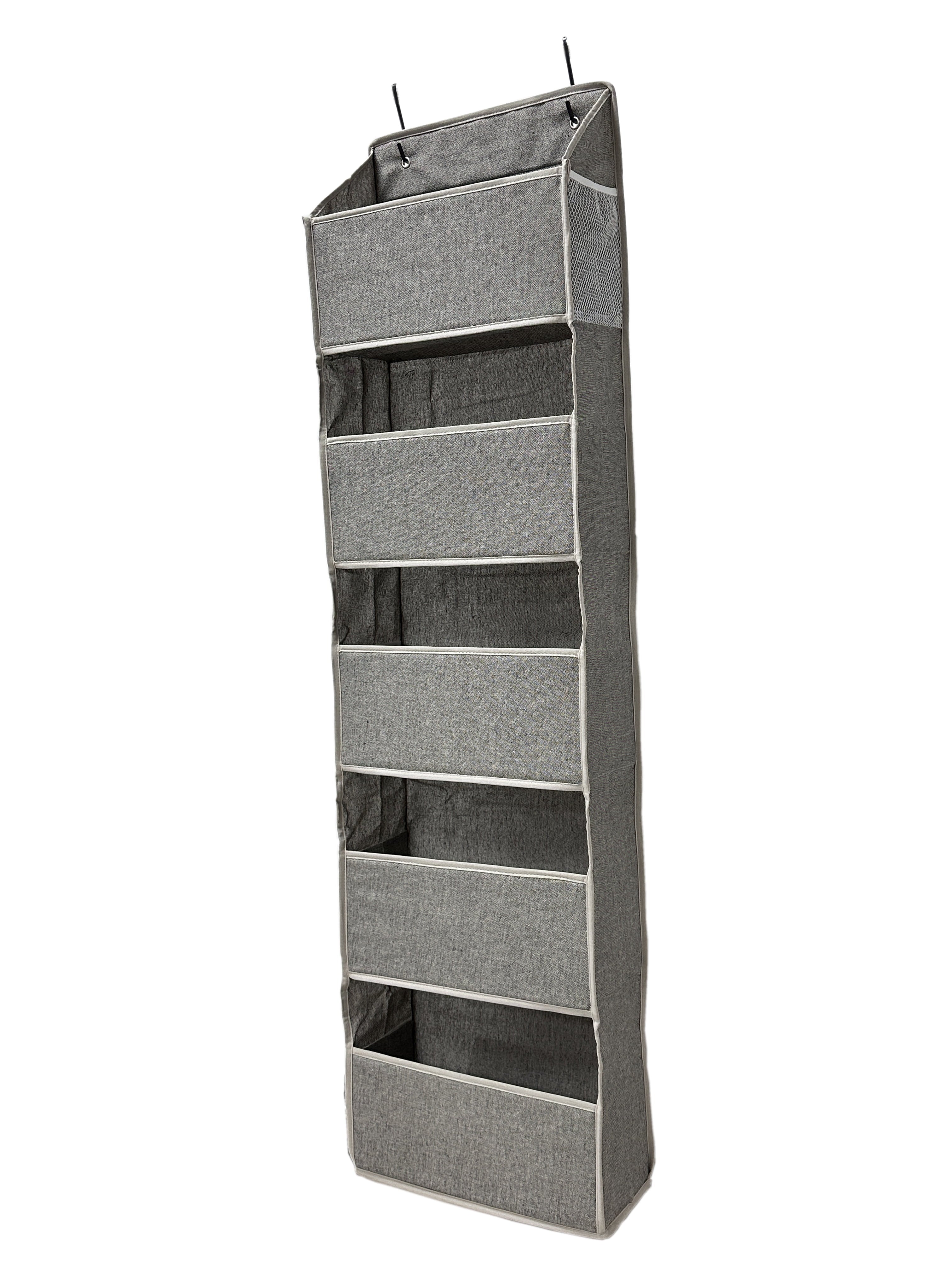 5 Tier over the Door Closet Organizer Shelf with Hooks